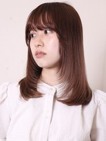 ヨファヘアー 岡本店(YOFA hair) 似合わせカット20代30代40代ワンホンレイヤーセミロング0604