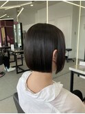 シルクストレート_酸性ストレート_髪質改善_タッセルボブ