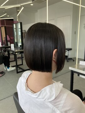 アース コアフュールボーテ 東松山店(EARTH coiffure beaute) シルクストレート_酸性ストレート_髪質改善_タッセルボブ