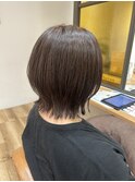 レイヤーボブ×ナチュラルカラー
