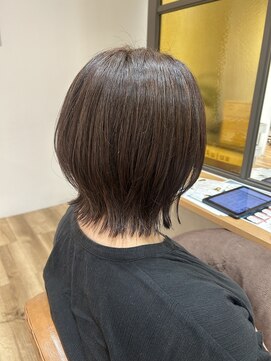 ヘアポケット スタイル店(HAIR POCKET) レイヤーボブ×ナチュラルカラー