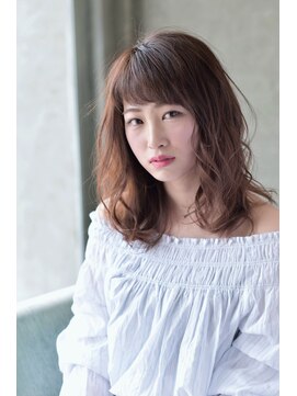 ナナナ パレナ 宝塚店(nanana parena) 柔らかセミディ★簡単スタイリング動きを♪【nanana parena】