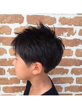 ヘアメイク リーフ 茂原店(HAIRMAKE Leaf) キッズカット