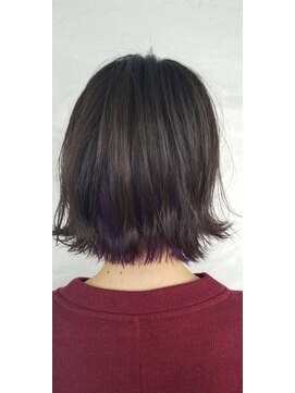 セットアップ 倉敷中庄店(SET-UP) インナーカラー パープル