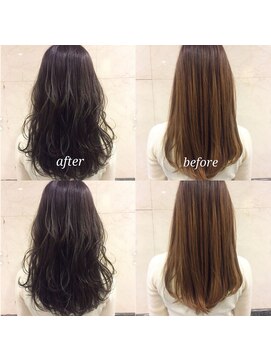 ヘアーデザイン リリー(HAIR DESIGN LiLy) アディクシーグレーパール