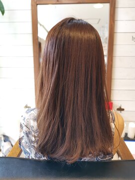 ラウンジアンドヘアープラスグランツ(lounge&hair+grants) 結ぶだけでもオシャレセミロング