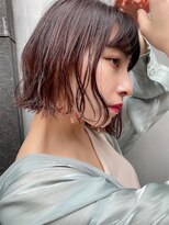 シー バイ ロンド 新宿(Sea by Lond) 【藤原三知代】外ハネ大人可愛いアッシュブラウン