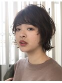 ボブマッシュショート