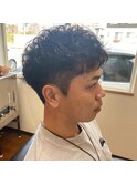 スパイラルパーマ