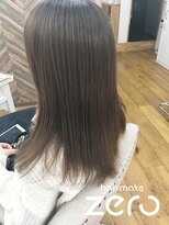 ヘアメイクゼロ 坂戸駅前店(hairmake zero) アディクシー　スモーキートパーズ×アメジスト