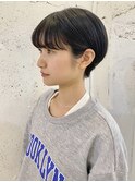 人気の耳掛けショート