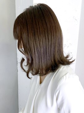 アイティーバイアルバム 八王子店(IT by ALBUM) ダークアッシュブラウン_Aラインボブマロンベージュ_ba333571