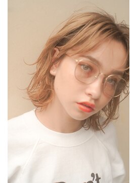 レジュアル(RESSUAL) 黒髪ボブルフネビージュ小顔ワンレン