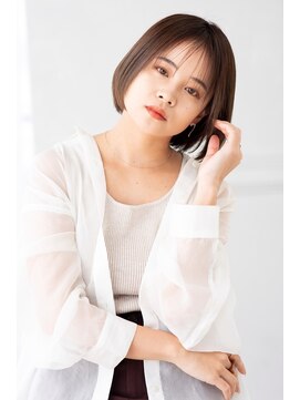 トティア 堀江(Totia) 【Totia堀江】大人ボブ×オーガニックカラー