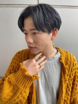 コーゾーギンザ 上野御徒町店(KOZO GINZA) センターパート/韓国マッシュ/ツーブロック暗髪