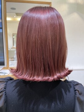 ルシードスタイル リム(LUCIDO STYLE Rim) レッド×ピンク