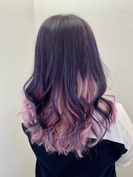 アトリア 横浜(Atria) インナーホワイトパープルピンク