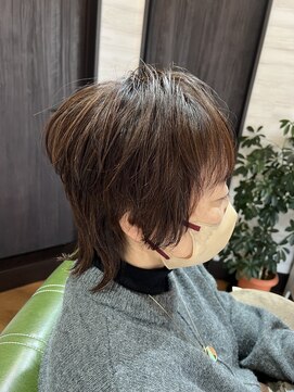 レック(REK) 高畑充希風　ウルフカット