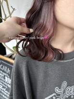 ジャガラ 千葉駅北口店(JAGARA)&nbsp;イヤリングカラー/ピンクベージュ/暖色カラー【千葉】