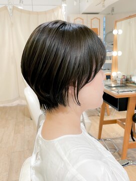 ネオリーブ チロル 横浜西口店(Neolive CiroL.) ショートヘア　オリーブグレージュ
