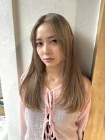 リト(riTo)&nbsp;レイヤーカット/ミルクティーベージュ