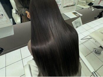 プロデュース 陽光台店(Produce)の写真/話題の髪質改善カラーでダメージを抑えつつ、透明感の溢れる美しい仕上がりが叶う☆【陽光台】