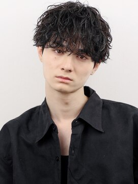 オーシャントーキョー 原宿(OCEAN TOKYO) 波巻きパーマメンズツイストスパイラルパーマツーブロック