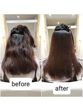 オルガ(Olga) 髪質改善/ 縮毛矯正/ストレート/ナチュラル/カラー/白髪染め