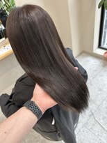 シカ 神戸三宮元町店(Cica)&nbsp;グレージュ　ブリーチなしダブルカラー　透明感カラー