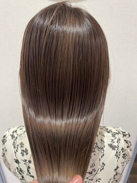 ハクバイジェービー 稲毛(hak by jb) 前髪/マチルダボブ/ピンクベージュ/インナーグレージュ[稲毛駅]