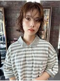 【MINX】似合わせ小顔レイヤーボブウルフ_表参道/髪質改善