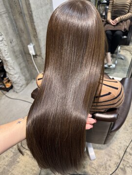 ヘアーラボ ハチ(HAIR LABO HACHI) オリーブブラウン