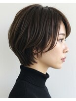 ウィールール 手稲店(WE RULE)&nbsp;小顔つや髪顔まわり簡単大人ショートボブヘア
