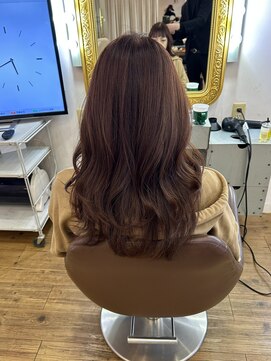 コワファースト 別府 20代30代40代　ピンクベージュ×グラデーション　別府/大分