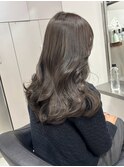 13058黒髪くびれヘア髪質改善レイヤーカット韓国風巻きワンホン