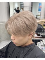 メンズペレ 渋谷(MEN'S PELE)&nbsp;ニュアンスパーマ/韓国マッシュ/スパイキーショート/渋谷