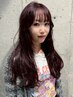 ◇人気No3◇ カット+ブリーチなしダブルカラー+ウォータートリートメント