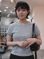 ケノミカ(KENOMIKA.) ボブパーマ 無造作 アレンジが効く