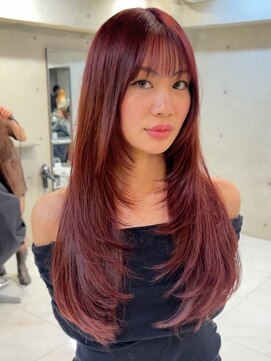 グロウ 恵比寿(grow) ハイライトカラー/ミルクティーベージュ/レイヤーカット