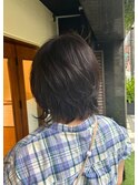 クセ毛を活かしたウルフボブ×ゆるパーマ
