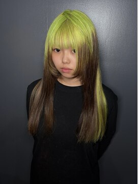 シェノン 心斎橋(CHAINON) デザイン／ダブルカラー／ケアブリーチ／エフェクトブリーチ