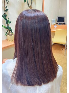 ポッシュアップ(POSH UP) お客様スナップ☆　つやつやナチュラルストレ－ト