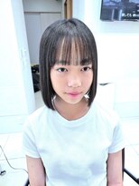 メタ(META) 【学割U24】女子中学高校生カット◆韓国系ミニボブ/タッセルボブ