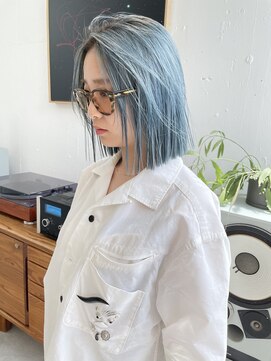 ネスト(NEST) 《ペールブルー》ブリーチハイトーンカラーペールカラー