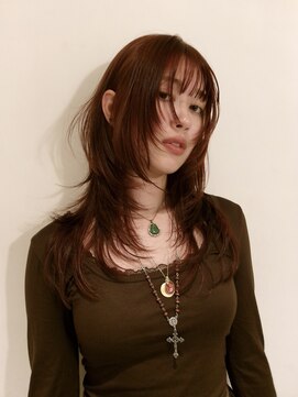 チクロヘアー(Ticro hair) @nkkn15 orange brown