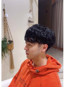 シアン 栄店(CYAN.) 楽にかっこよくソフトスパイラルパーマ