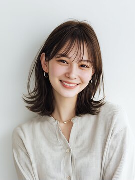 e.m.a プレミアムビューティーサロン 栄駅店(e.m.a PREMIUM BEAUTY SALON) レイヤーカット/イメチェン/外ハネボブ/美髪/ワイドバング/髪型