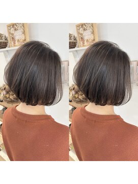 大人ショートボブ