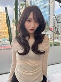 ☆ワンホンくびれヘア×透明感カラー