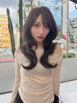 ☆ワンホンくびれヘア×透明感カラー